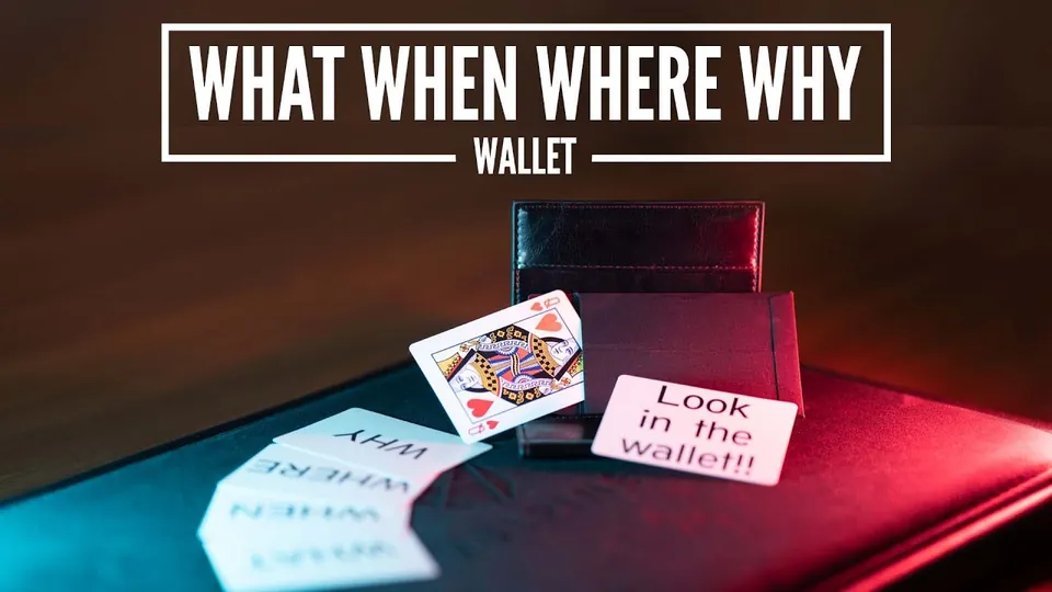 What, Where, When, Why Wallet &mdash; trailer still
